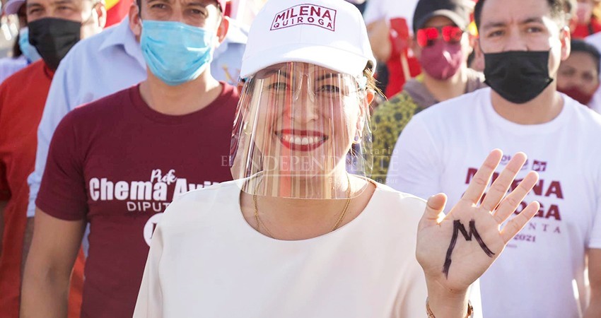 Compromete Milena Quiroga reactivar espacios públicos y centros DIF para ofrecer una vida saludable a los paceños