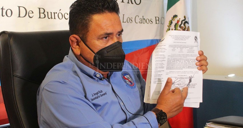 Las autoridades violentan y pisotean derechos de los trabajadores: Sindicato de Burócratas