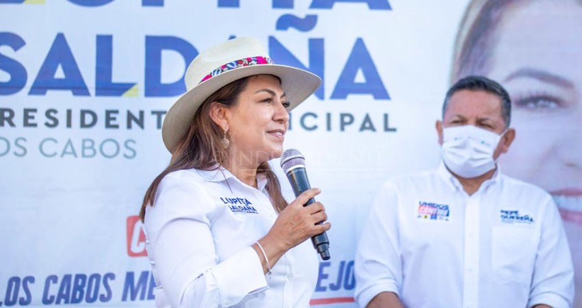 Fortaleceremos la seguridad pública de Los Cabos: Lupita Saldaña