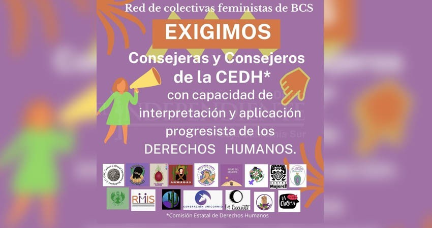 Colectivas feministas piden evitar la entrada de una agenda fundamentalista a la CEDH