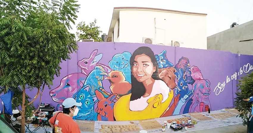 El 8 de mayo inauguran mural para recordar a joven de 18 años víctima de feminicidio