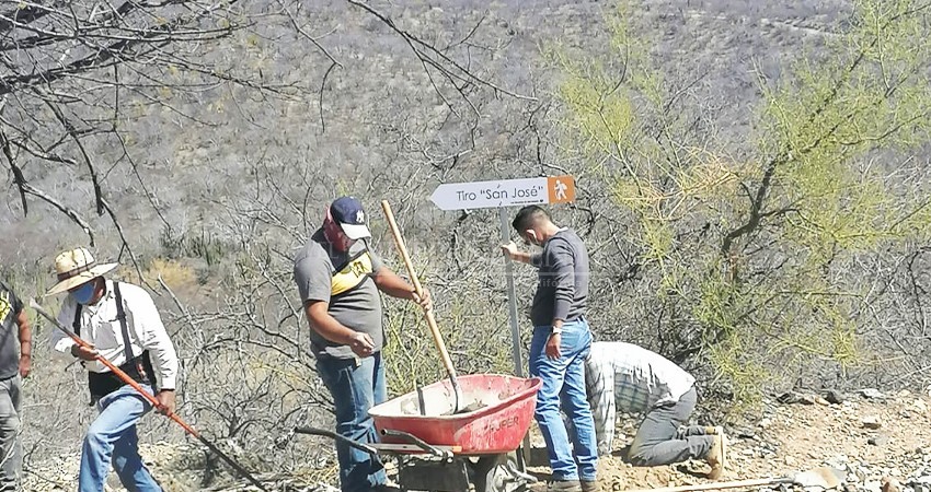 Instalan señalética en “Ruta de la Plata” en San Antonio