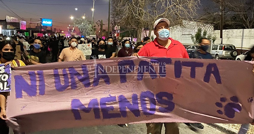 Multitudinaria marcha en La Paz para exigir justicia y castigos severos para agresores de animales