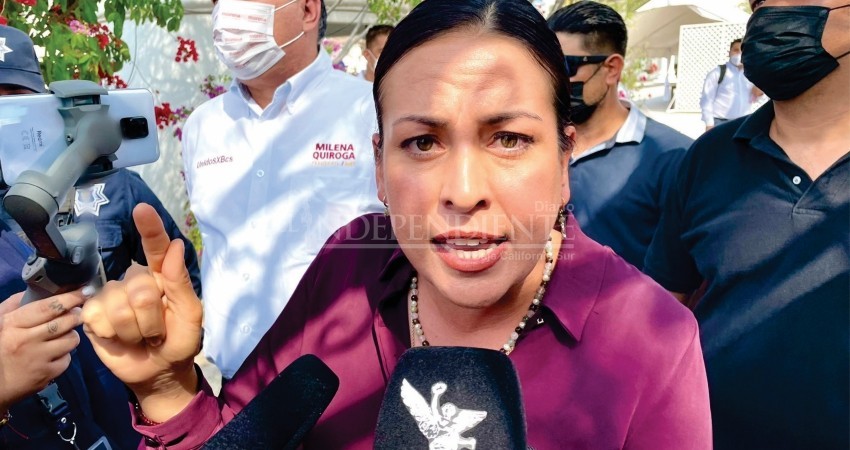 Barroso acapara tanta agua como para abastecer una colonia de La Paz: Milena Quiroga