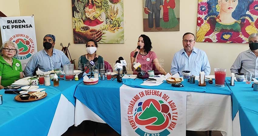 FRECIUDAV busca que candidatas y candidatos firmen compromisos por el agua