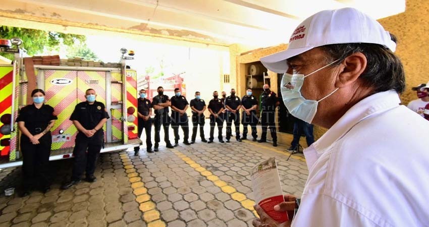 Bomberos de Los Cabos tendrán todo nuestro respaldo: Oscar Leggs