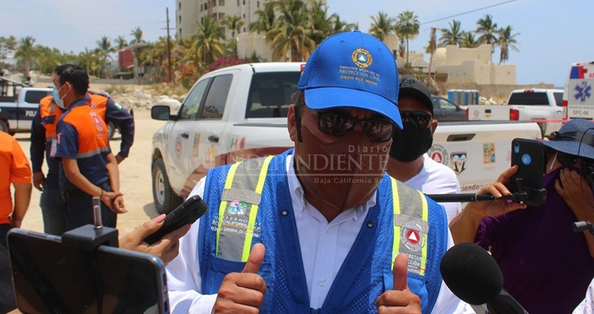 Empresa que construyó muro en Costa Azul demandó a titular de Protección Civil en BCS