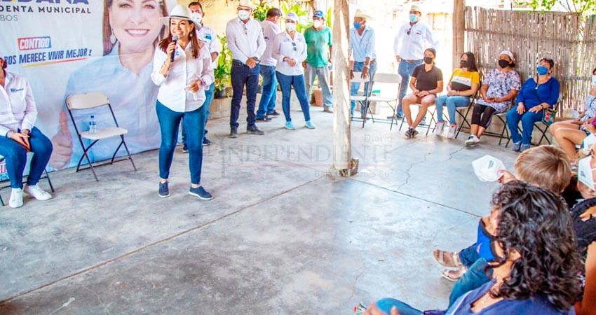 Tu seguridad y la de tu familia será una de las prioridades de mi gobierno: Lupita Saldaña