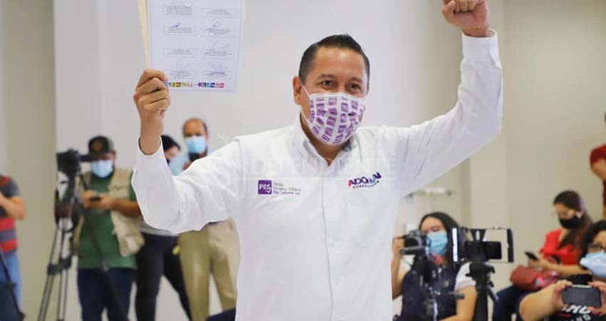 Adonaí Carreón no considera necesario pedir voto útil para el PES