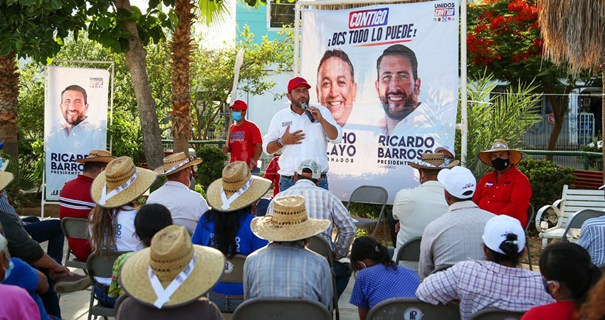 Delegados, cooperativas pesqueras, ganaderos y ejidatarios de Los Planes y El Cardonal dan su apoyo a Ricardo Barroso