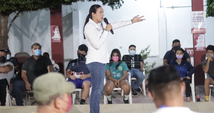 Compromete Milena Quiroga a regresar estadios y espacios deportivos a niños y jóvenes