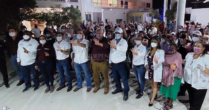 Sector salud de Los Cabos brinda total apoyo a al candidato Oscar Leggs