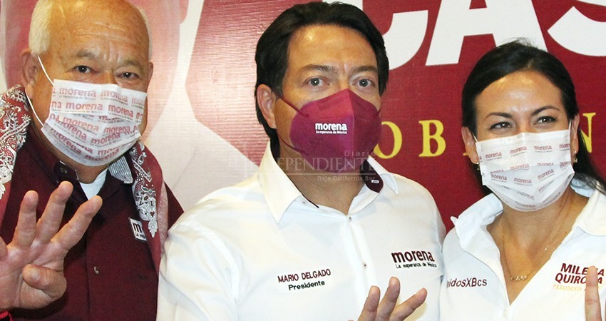 La Paz tendrá una gran presidenta municipal: Mario Delgado