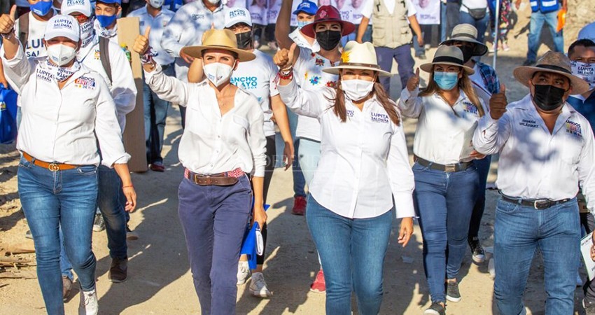Este 6 de junio, el gobierno de MORENA que no dio resultado, ya se va: Lupita Saldaña