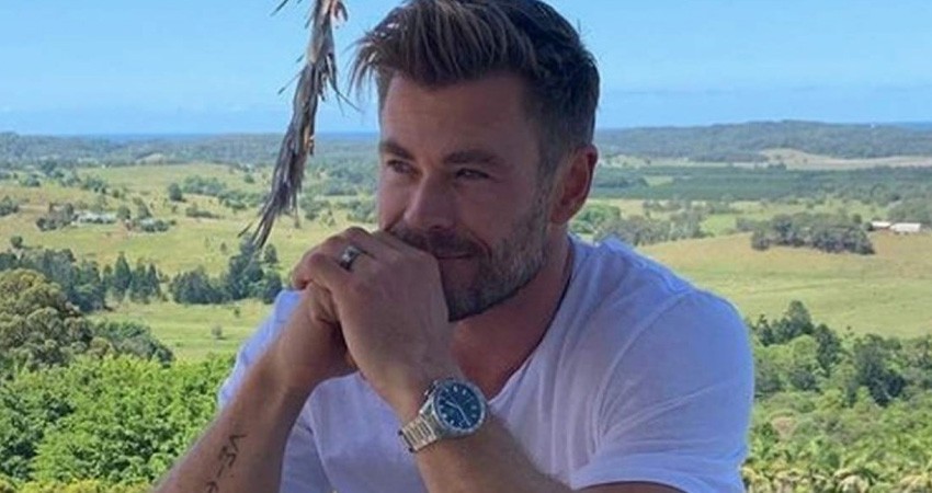 Chris Hemsworth está más fuerte que nunca y así lo presume en foto