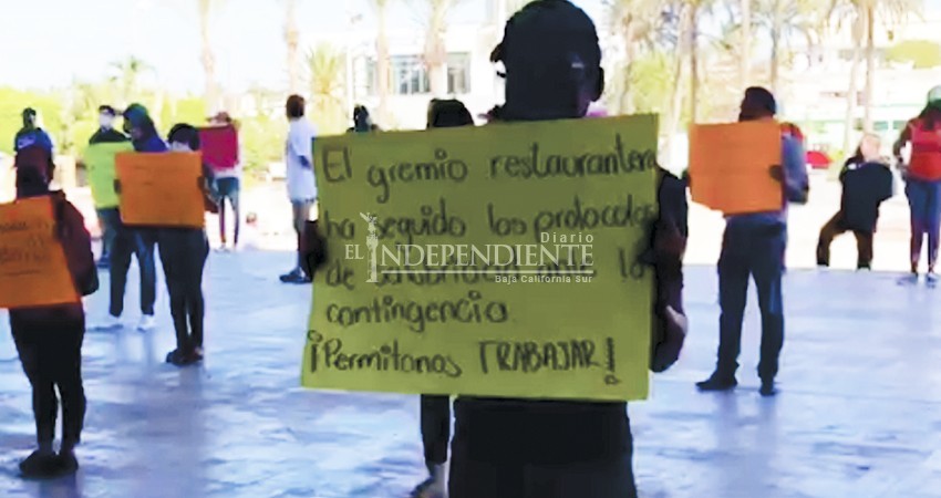 Restauranteros de La Paz piden alto al “hostigamiento” de autoridades en salud