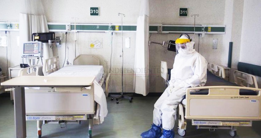 BCS en estado crítico por COVID; se registran 14 muertos en 24 horas