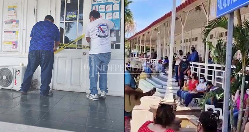 Mulegé se cae en los últimos días de Felipe Prado; trabajadores revientan