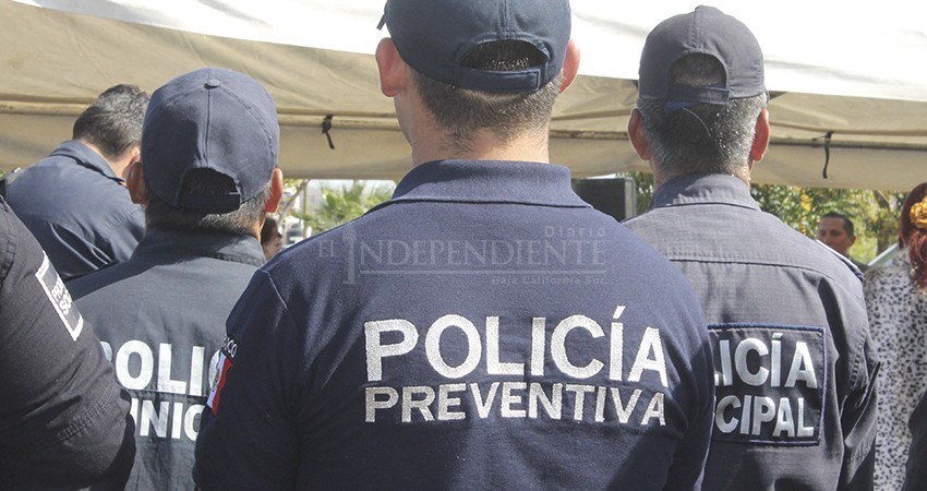 Pretenden promover a elementos de la Policía Municipal de La Paz sin seguir procedimientos