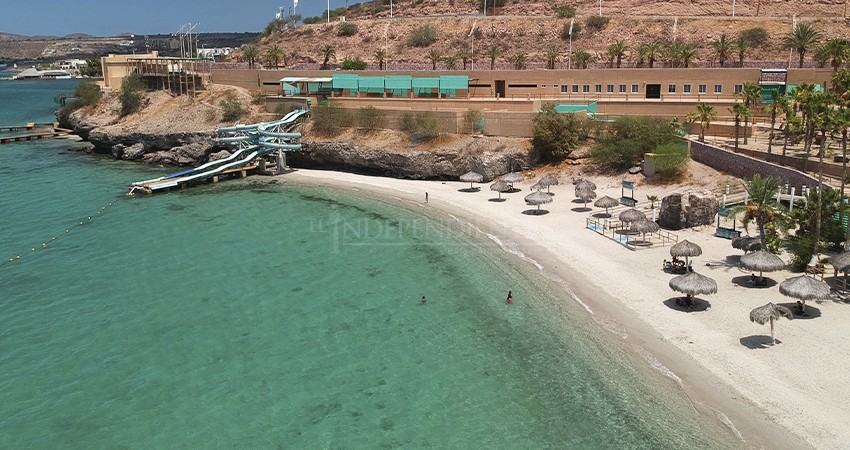 Cerrado balneario el Coromuel por posible contaminación 
