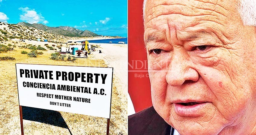 Llama Gobernador a comunidades sudcalifornianas: defienden los accesos a playas, organícense pacíficamente