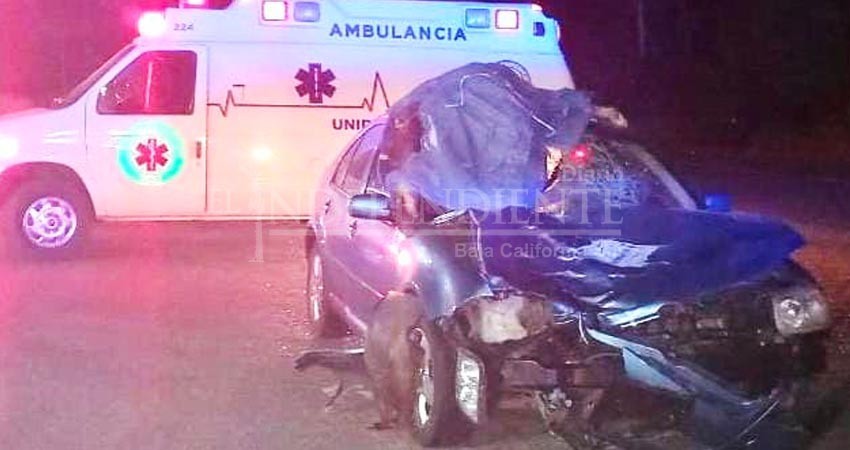 Mueren dos masculinos atropellados en Todos Santos