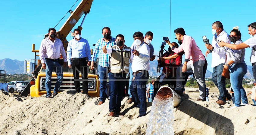 ¡Si hay agua en CSL! descubre OOMSAPAS un nuevo pozo al cual nombraron “Estrella”