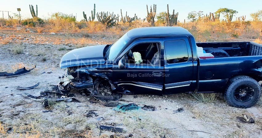 Aparatosos accidentes en carretera el fin de semana en La Paz 