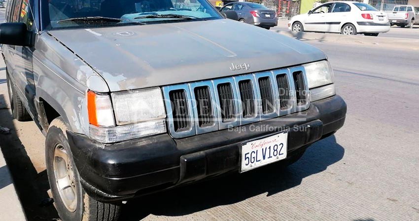 Ciudadanos no pueden conducir en BCS automóviles propiedad de extranjeros