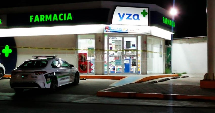 Dinero y preservativos roba desconocido a farmacia Yza de Indeco en La Paz 