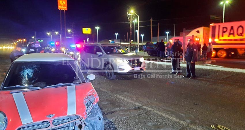 6.6 MDP en daños materiales dejaron accidentes viales durante enero en La Paz