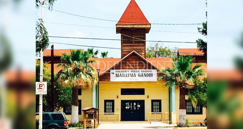 No se cerrará biblioteca Mahatma Gandhi de Santa Rosalía