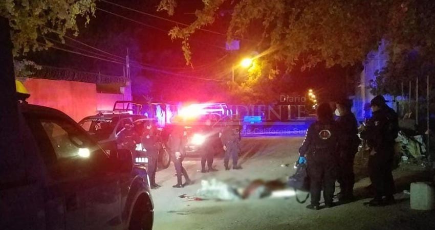 A puñaladas mataron a hombre en El Manglito de La Paz