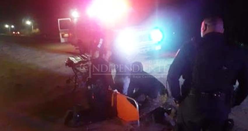 Sin identificar hombre herido encontrado por Libramiento Oceguera