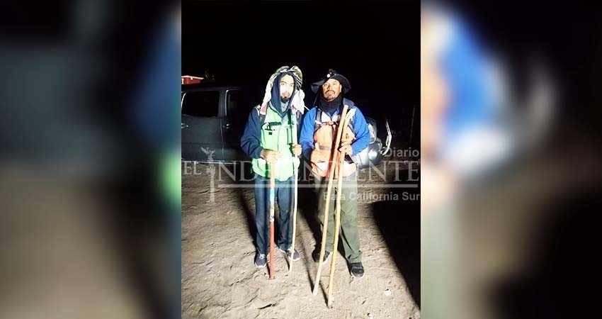 Movidos por la fe, cruzaron la sierra, brechas, carreteras y poblados para cumplir una manda