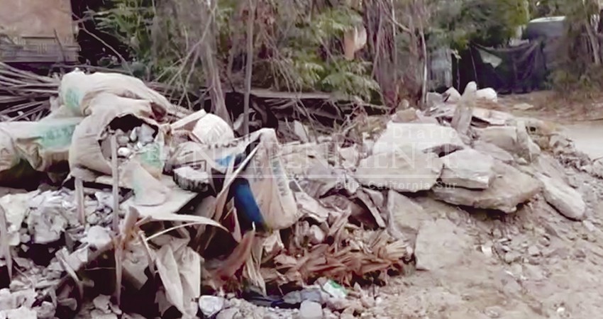 Más de 30 mil pesos ha costado multa a domperos que tiran escombro en arroyos