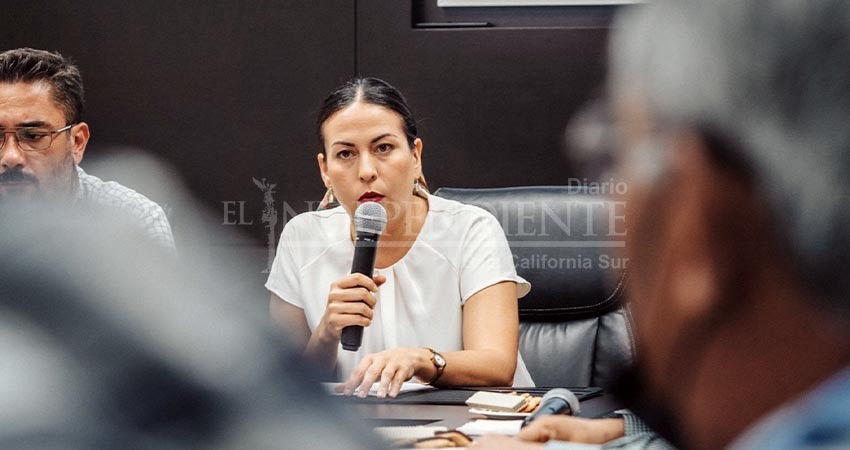 Alcaldesa La Paz presentará reforma para uso de agua tratada en obras de BCS