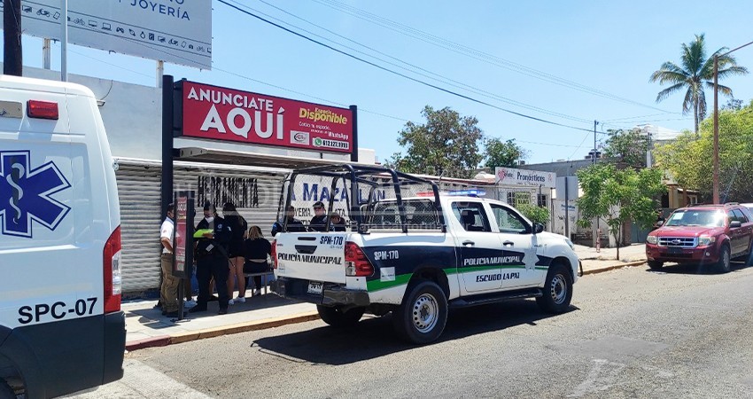 Tras asalto en casa de empeño del centro de La Paz, coordinan vigilancias
