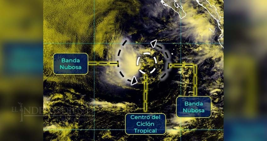Se forma “Ivette”, Tormenta Tropical a 710 km de Baja California Sur