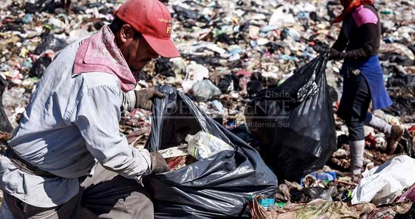 Iniciativa de ley para BCS propone garantías laborales para "pepenadores"