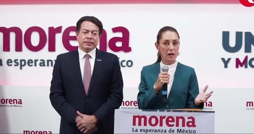 'En Morena están las puertas abiertas para Marcelo Ebrard': Claudia Sheinbaum