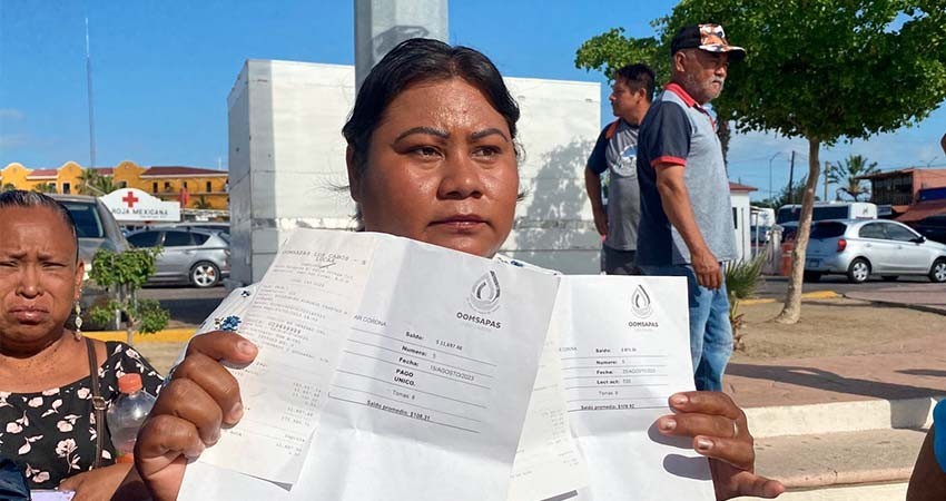 "Es nuestro derecho, no lo pedimos regalado": Colonos de CSL reportan dos meses sin agua