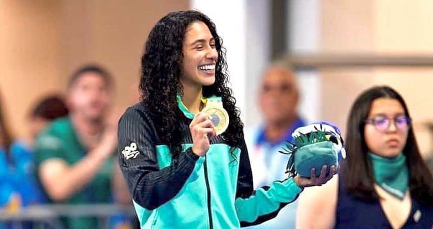 Mientras Norma azotaba a BCS, Gabriela Agundez se coronaba en los Panamericanos