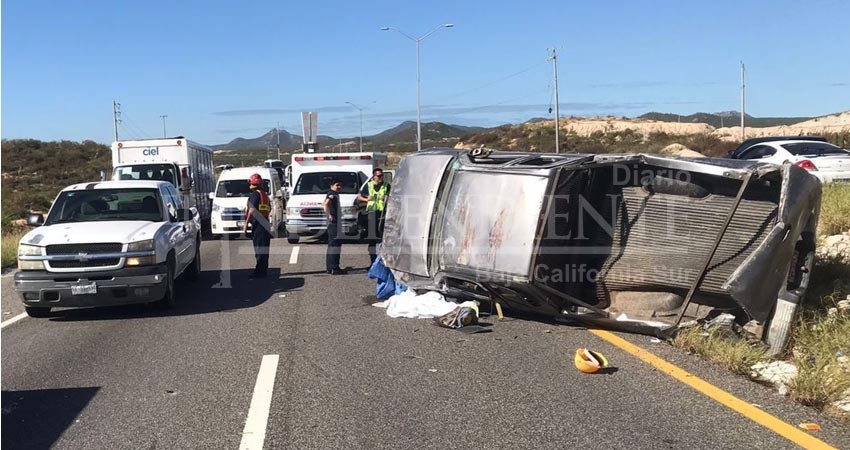 Accidente en corredor turístico deja a persona sin vida