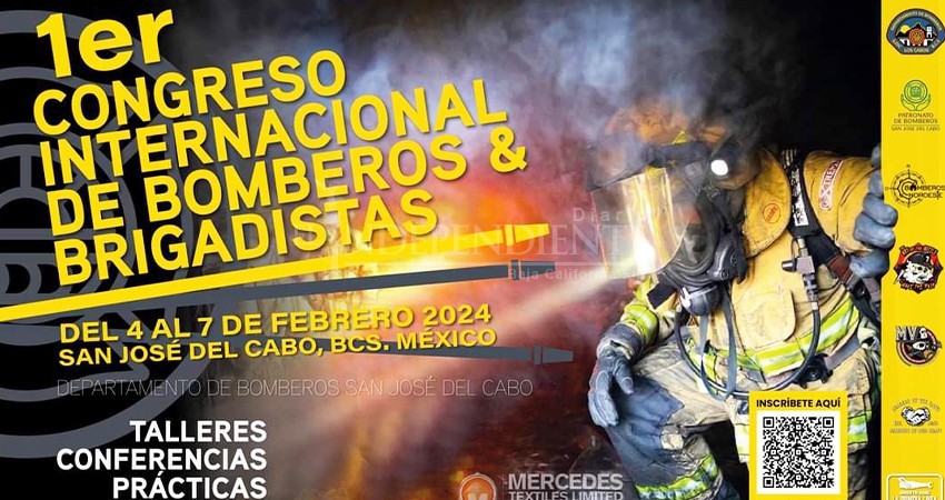 Será Los Cabos sede del 1° Congreso Internacional de Bomberos y Brigadistas