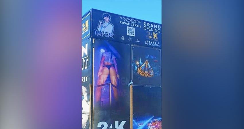 Piden empresarios que Centros Nocturnos en CSL retiren publicidad "ofensiva"