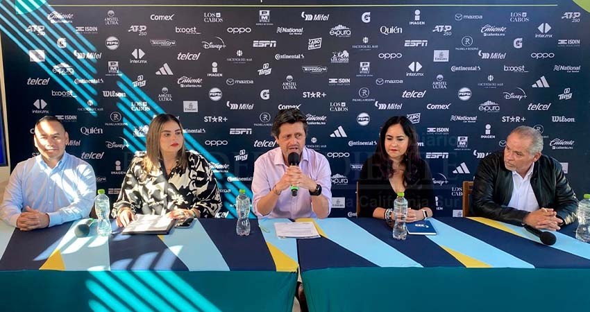 Abierto de Tenis Los Cabos dejará alrededor de 190 MDP de derrama, al destino