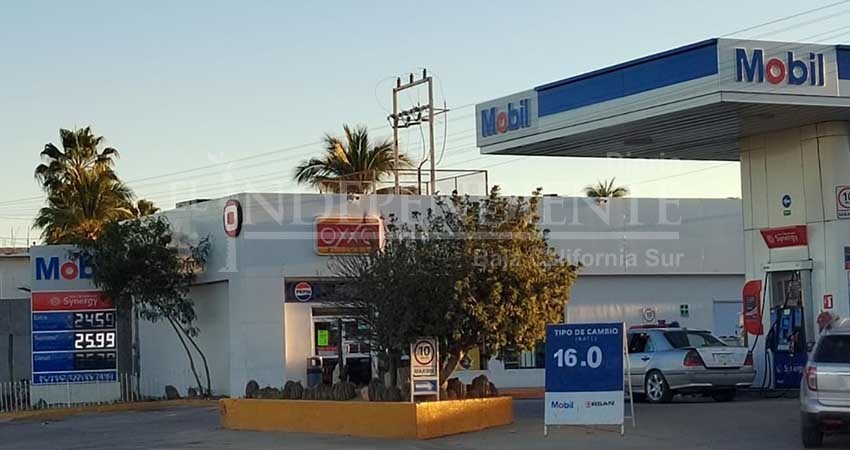 Litro de gasolina en Los Cabos supera 25 pesos; el promedio nacional es de 23
