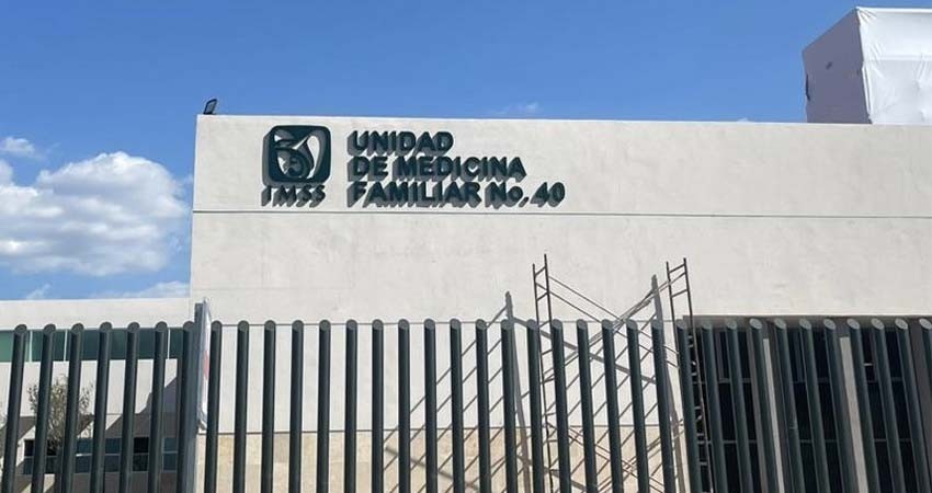 Este 02 de octubre abren a la población la Clínica IMSS No.40 La Fuente