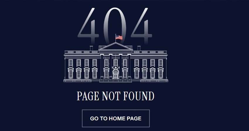 Trump cierra página y cuentas en redes en español de la Casa Blanca